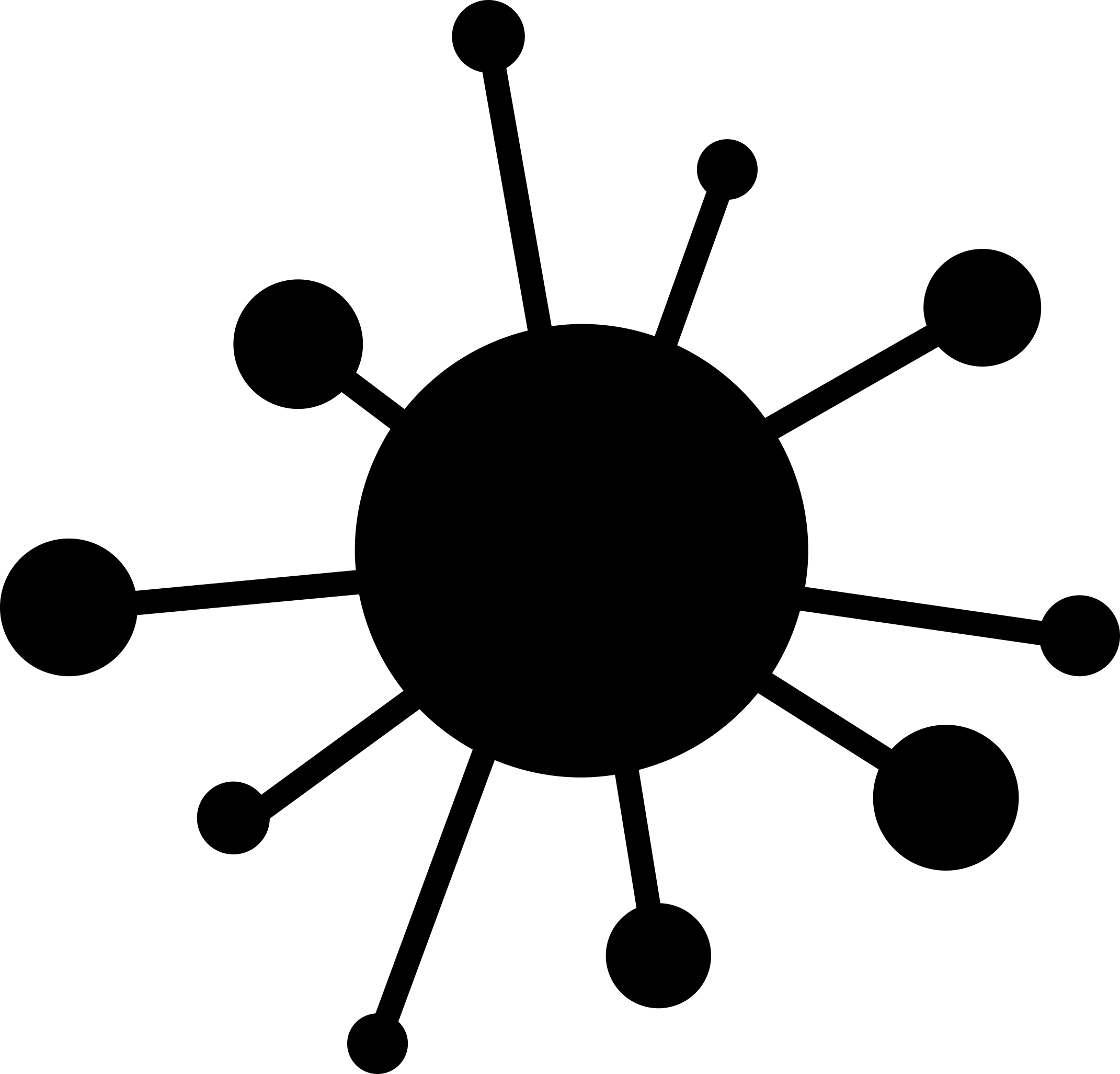 Gui Virus Contour Svg Vector Free Vectors